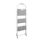 Cosco Cosco 47.6 in. H X 16.81 in. W X 2.91 in. D 225 lb. capacity 3 step Steel Folding Step Stool 11-448-WHG2 - alternate 4